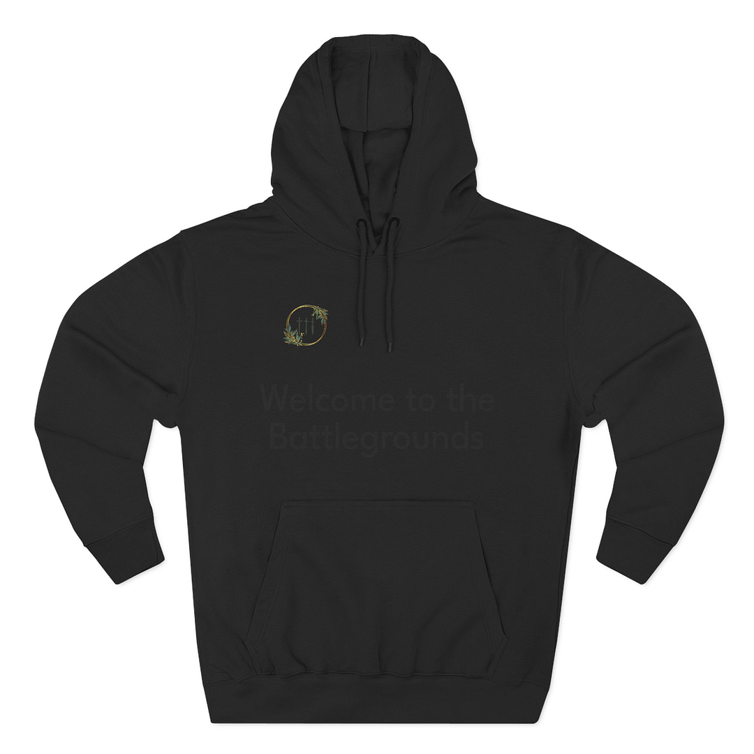 Fleece Hoodie Welcome to the battlegrounds - Image 13