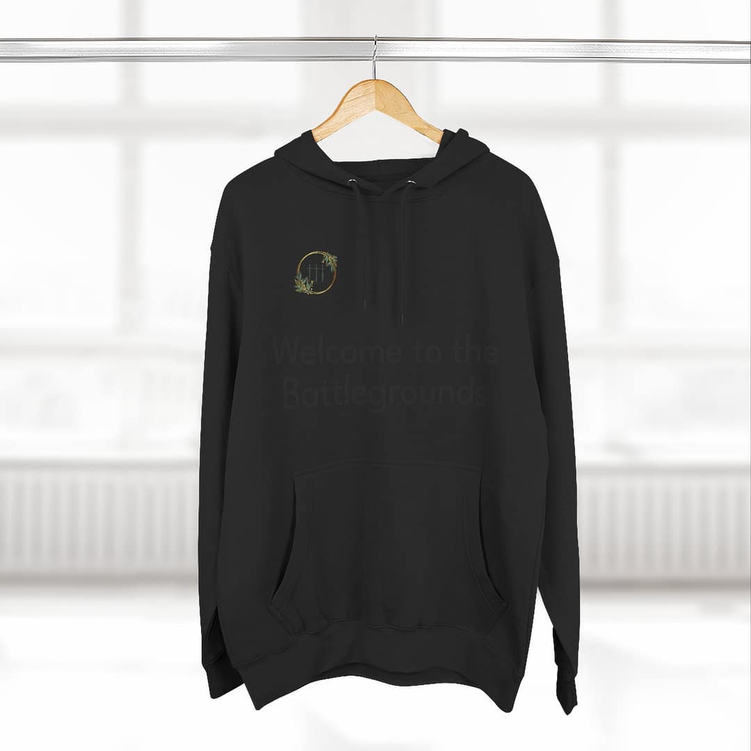 Fleece Hoodie Welcome to the battlegrounds - Image 16