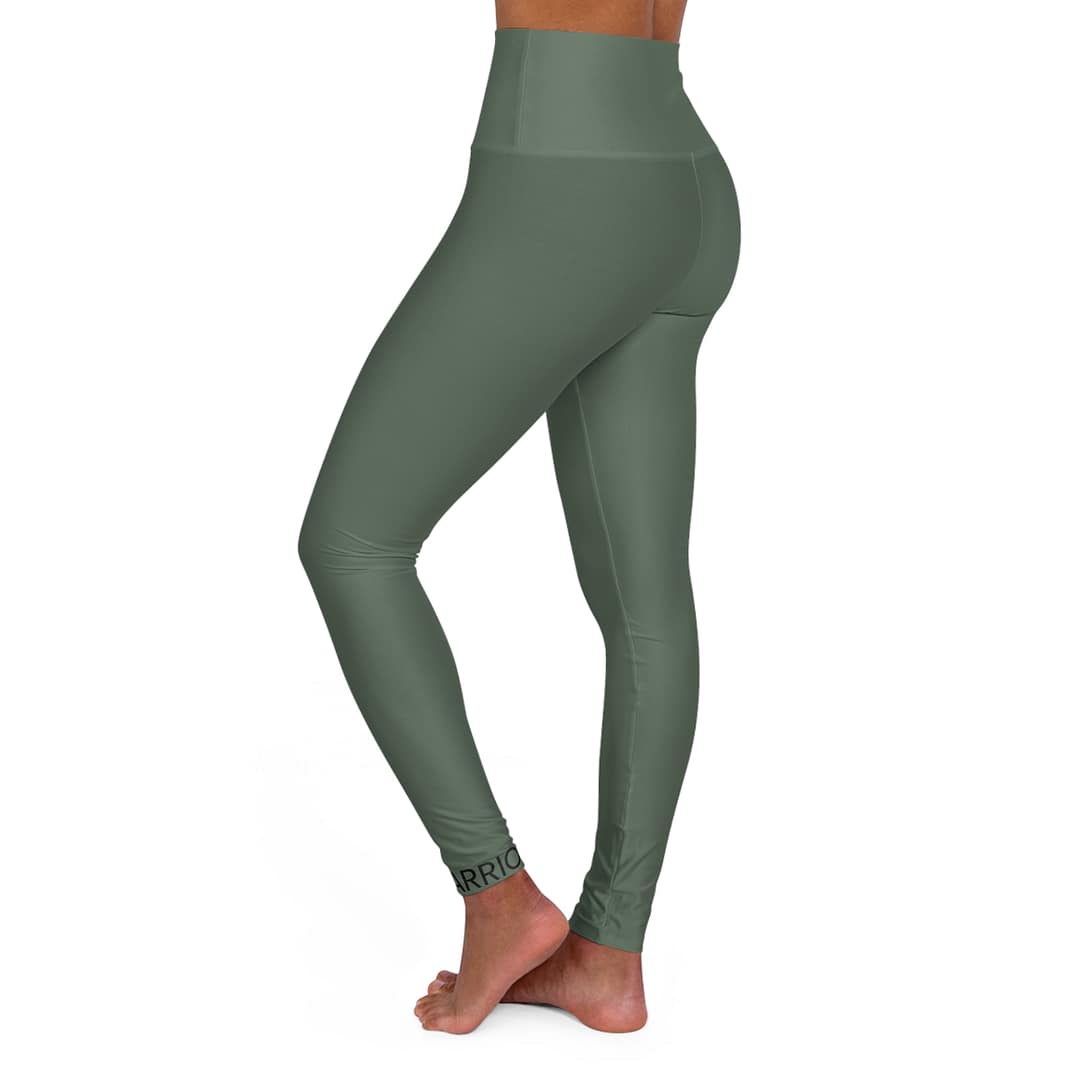 Yoga Leggings with Warrior Design - Image 3