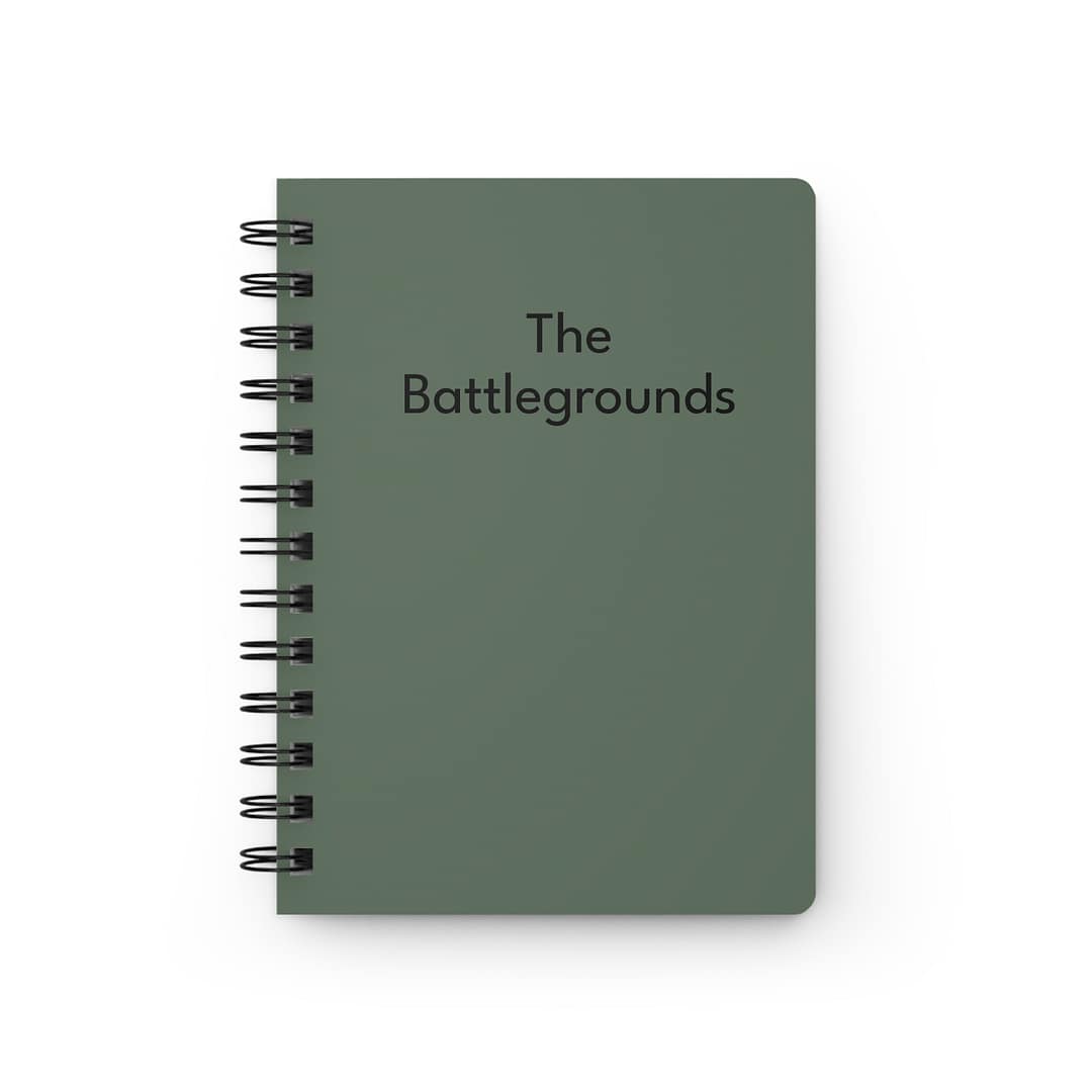 Journal - Battlegrounds You Matter You Are Important Spiral Bound
