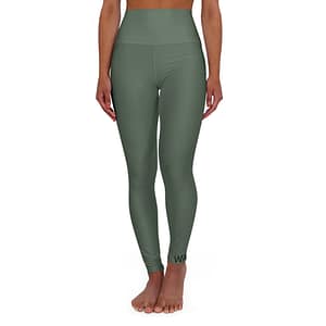 Yoga Leggings with Warrior Design